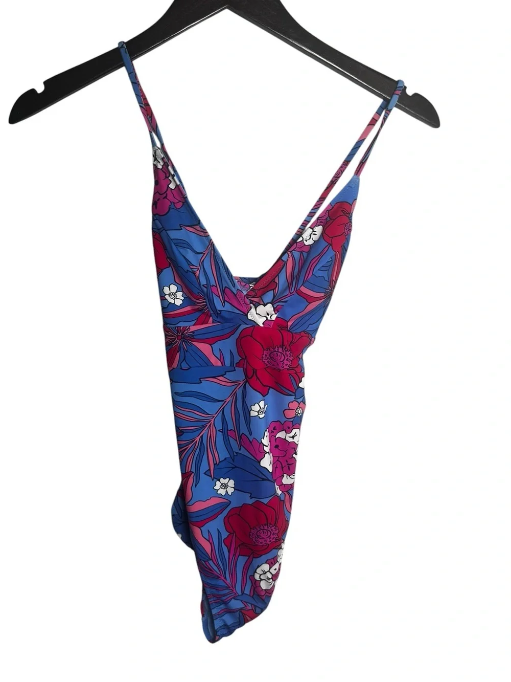 Vineyard Vines Women's Sconset One-piece Blue Pink Floral S
